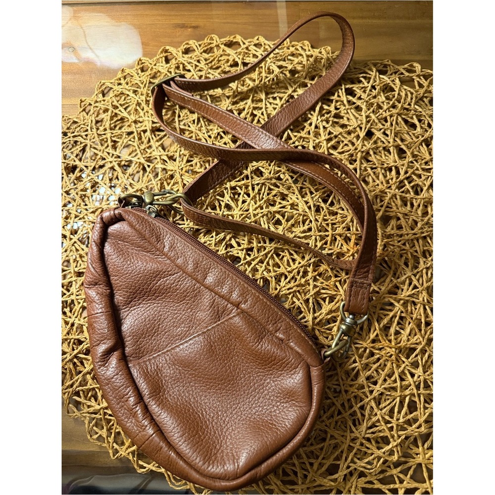 Ameribag Brown Mini Leather Bag - Picture 2 of 3